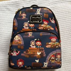 NWT Loungefly Disney Parks Pirate Themed Backpack